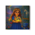 Storybook Ceramic  Art Coaster, single illustrated Coaster