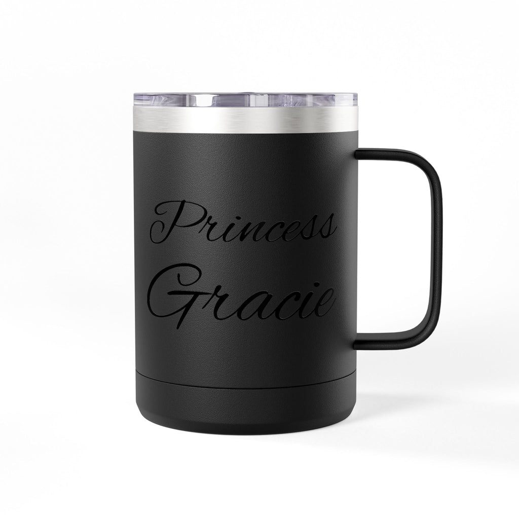 Storybook  'Princess Gracie' 15oz Insulated Coffee Tumbler Mug