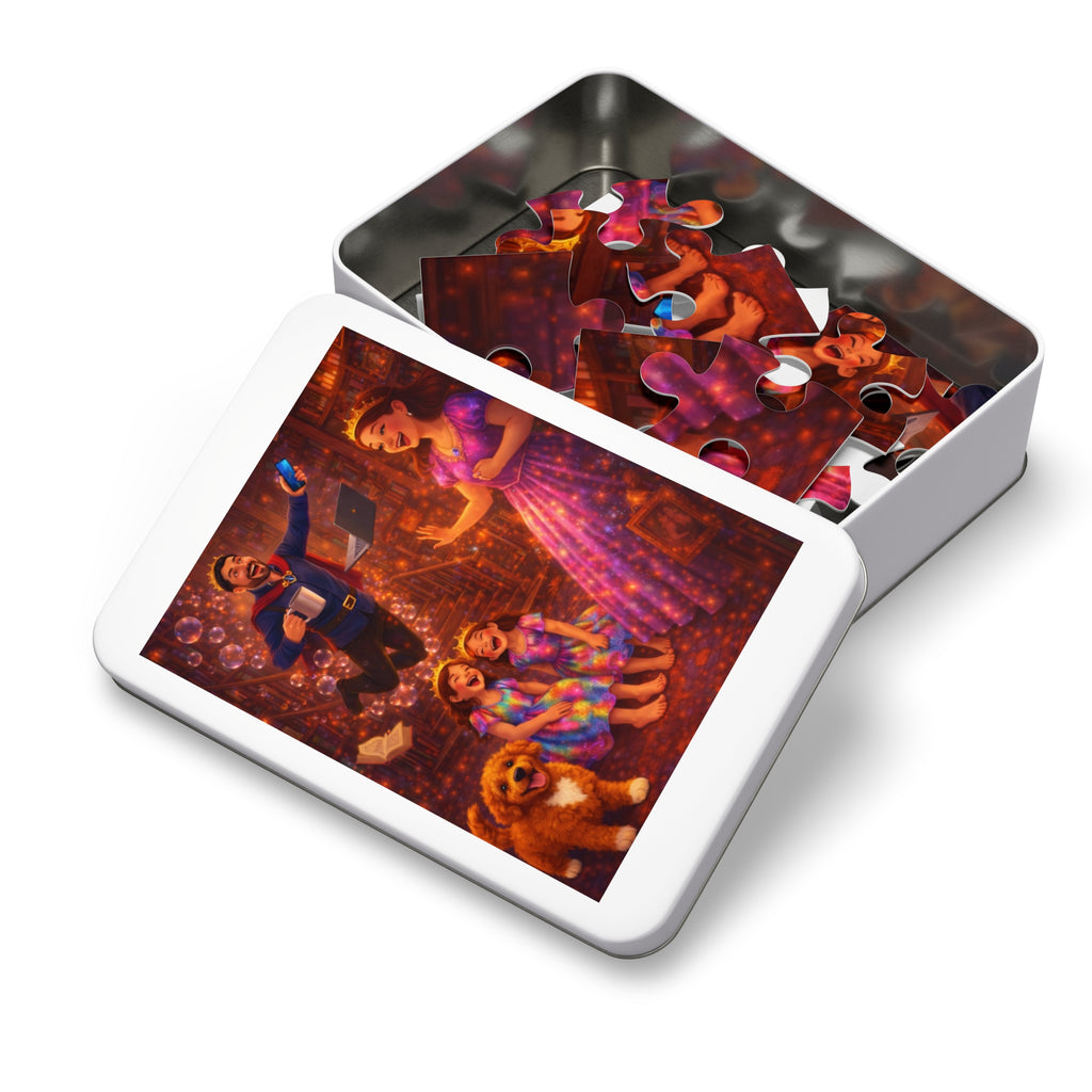Storybook Keepsake Puzzle with Tin