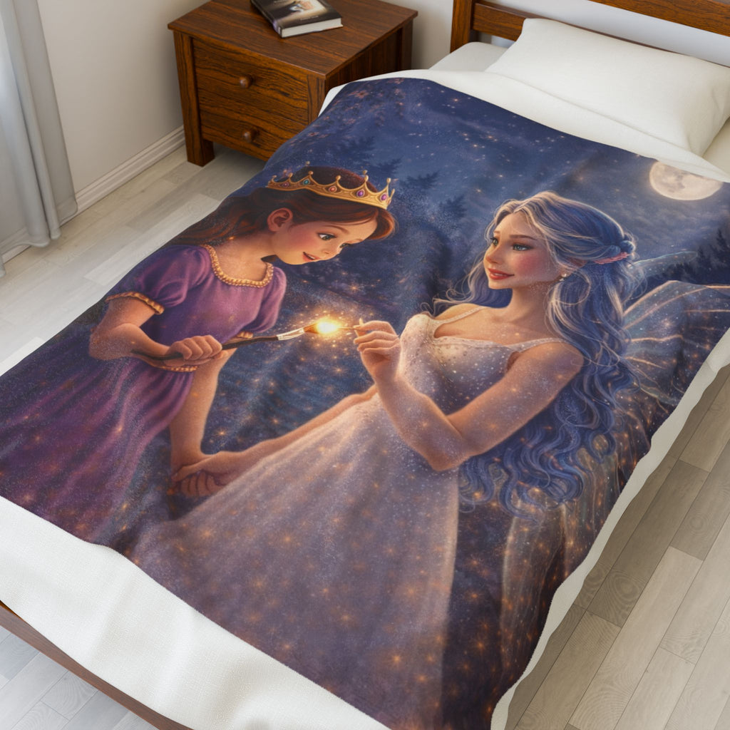 Storybook Velveteen Plush Blanket