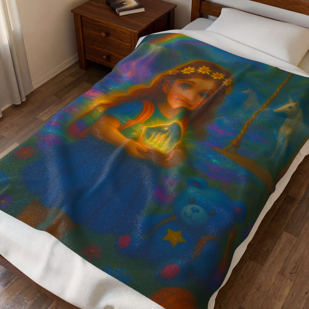 Storybook Velveteen Plush Blanket