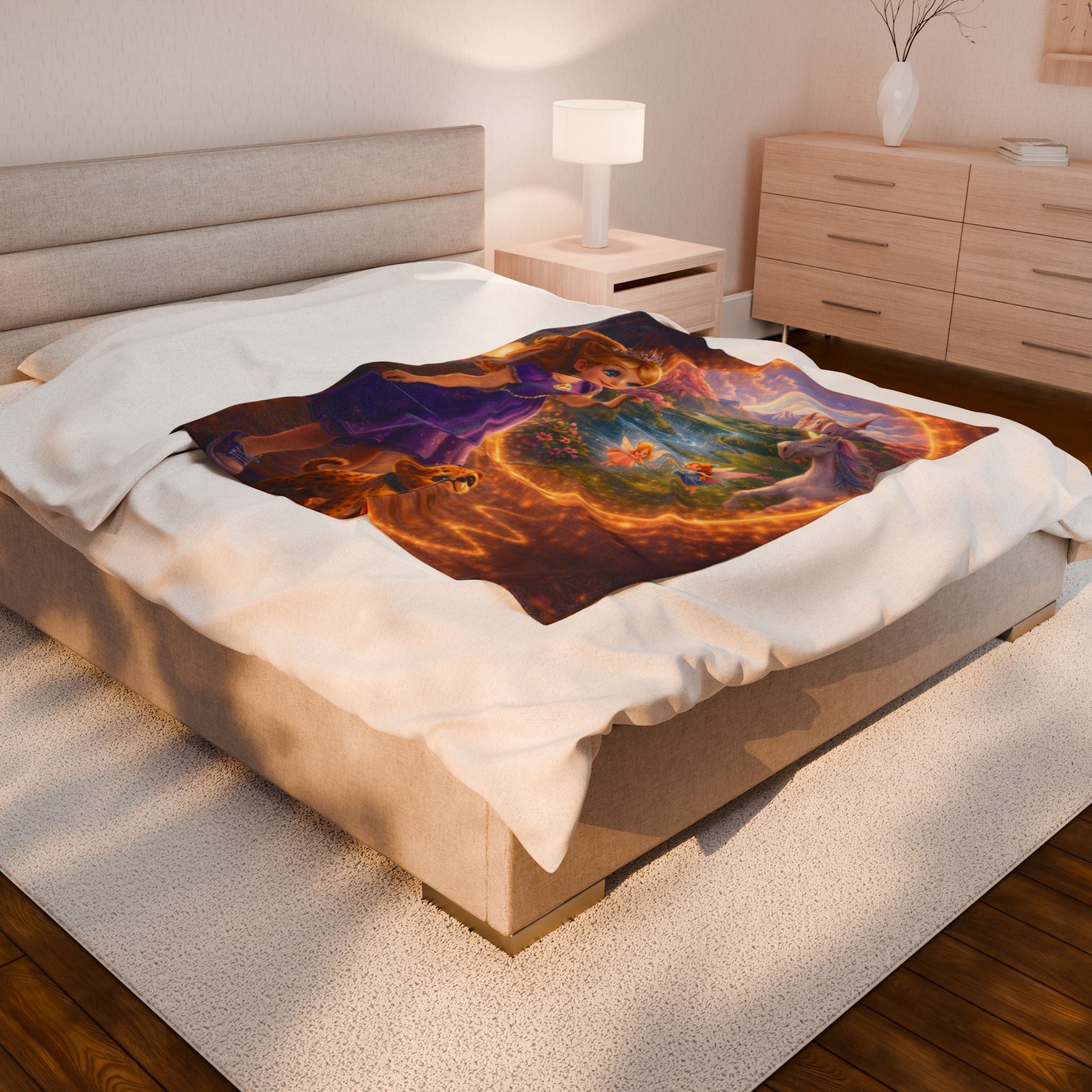 Storybook Velveteen Plush Blanket