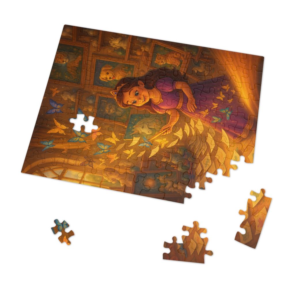 Storybook Keepsake Puzzle with Tin