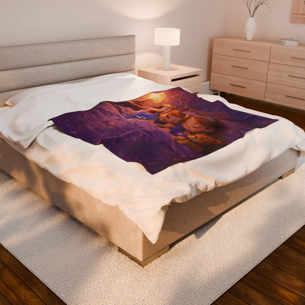 Storybook Velveteen Plush Blanket