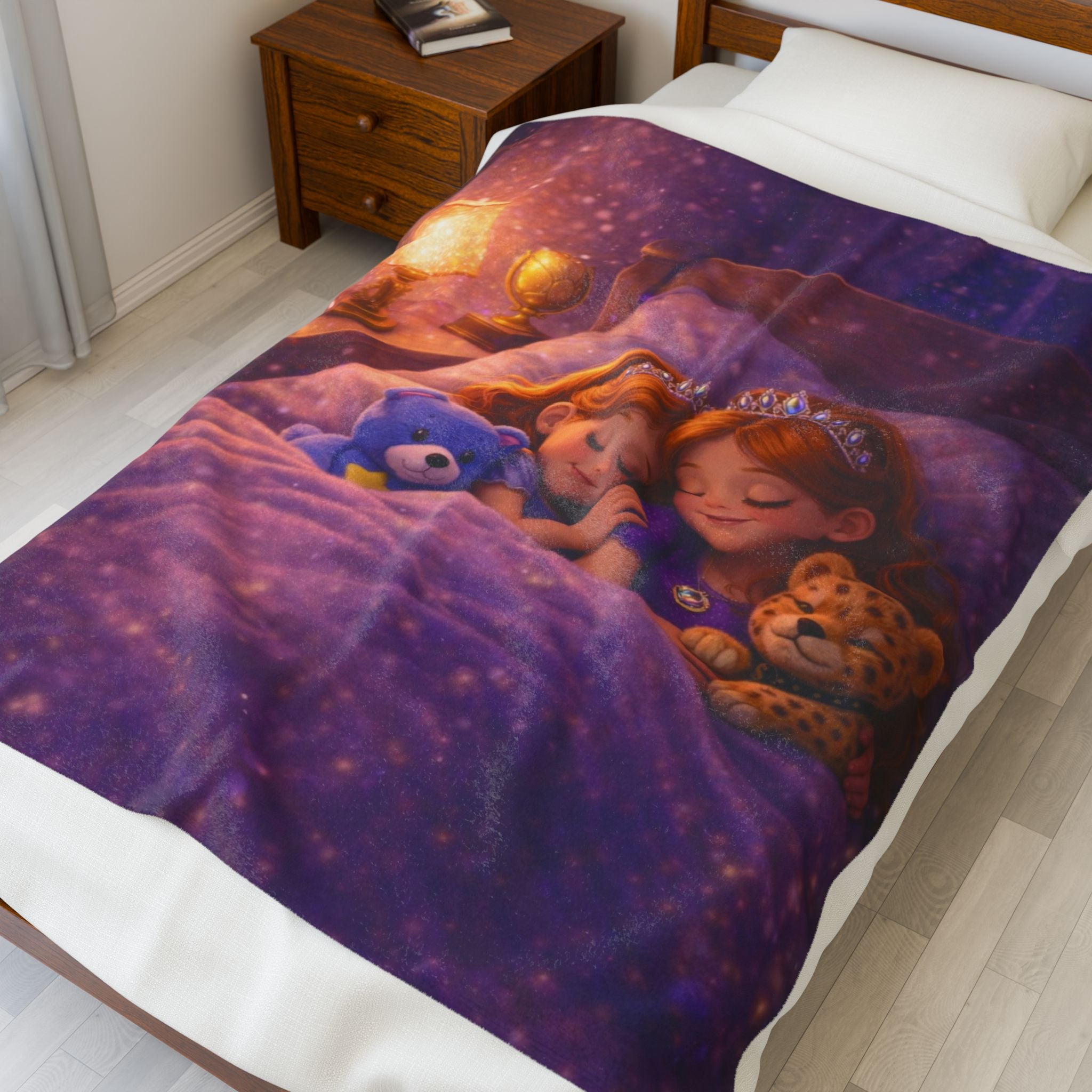 Storybook Velveteen Plush Blanket