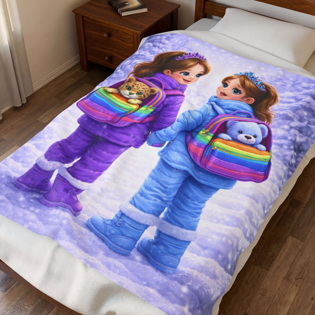 Storybook Velveteen Plush Blanket
