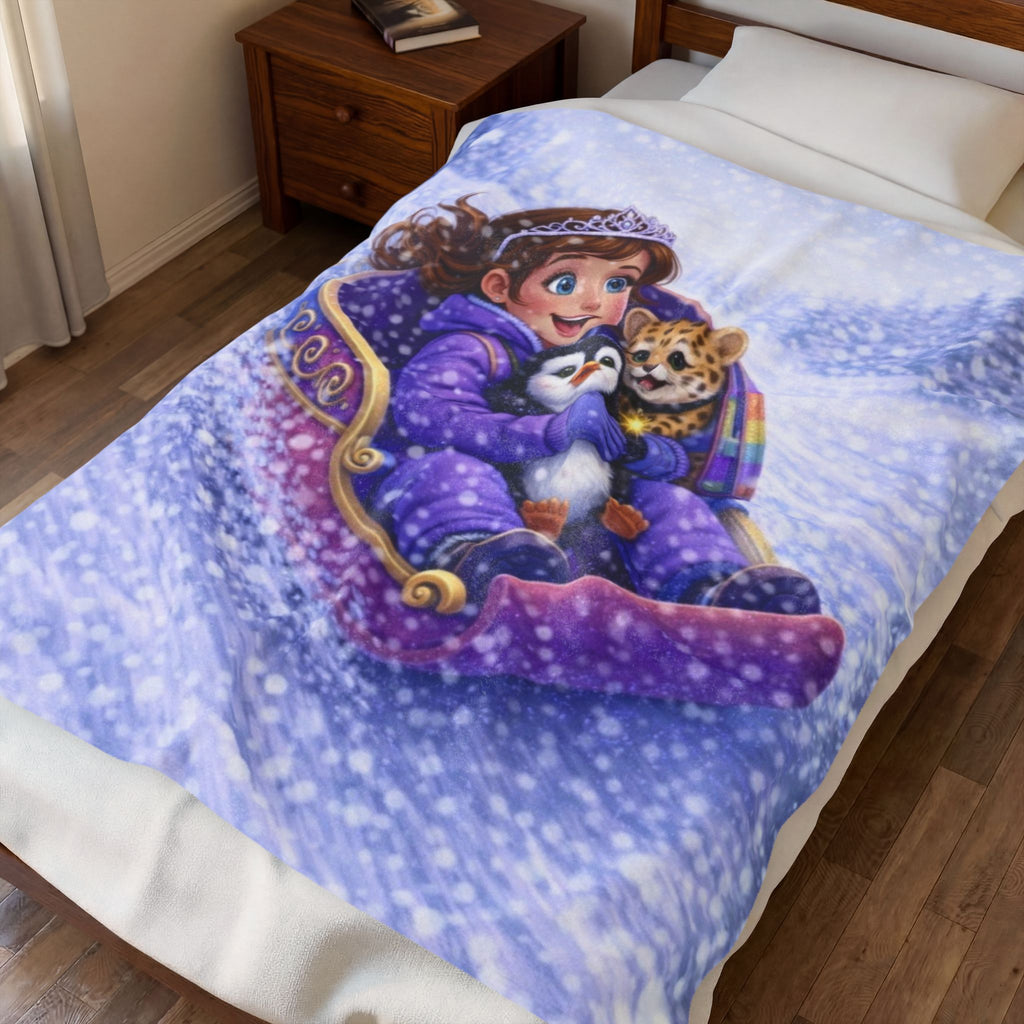 Storybook Velveteen Plush Blanket