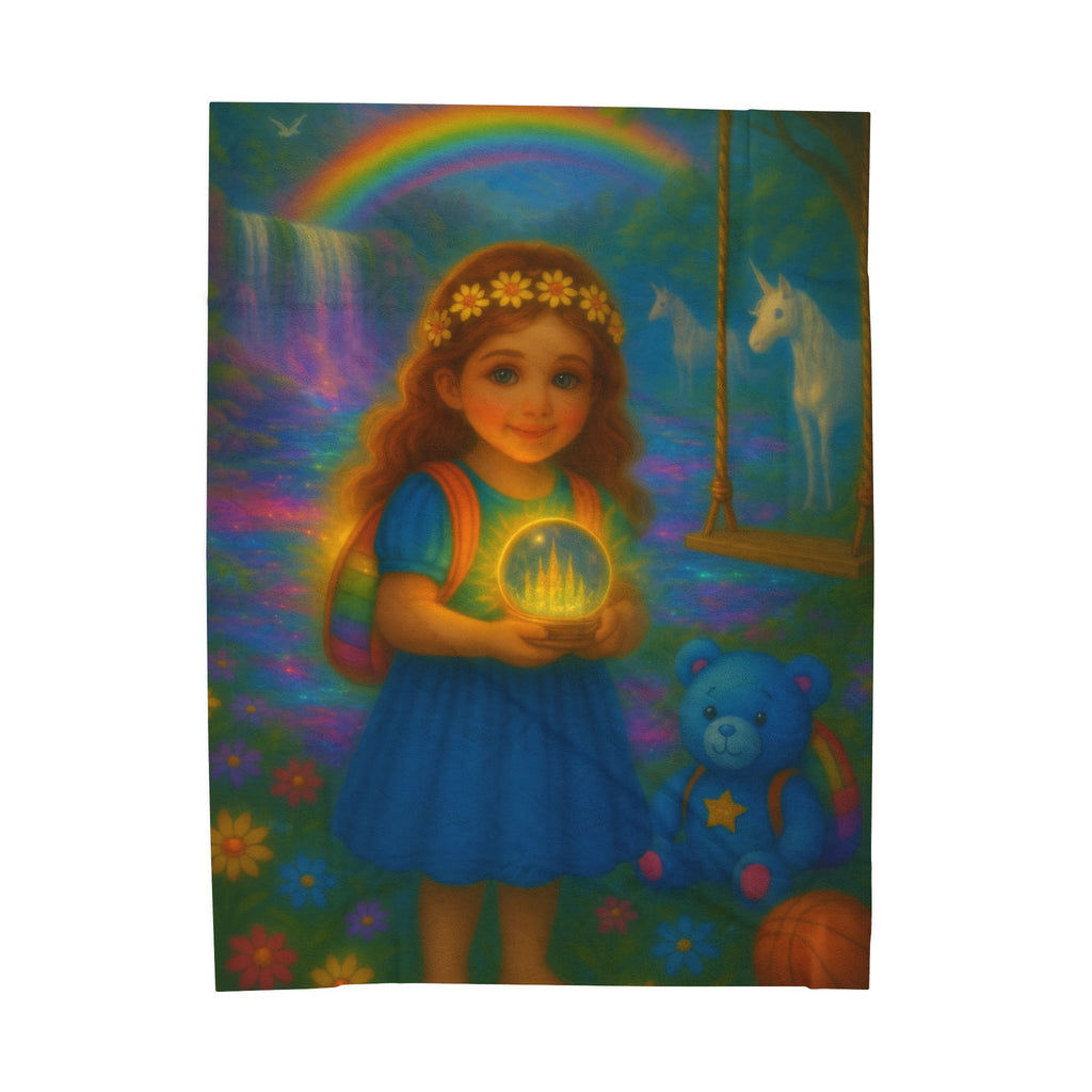 Storybook Velveteen Plush Blanket