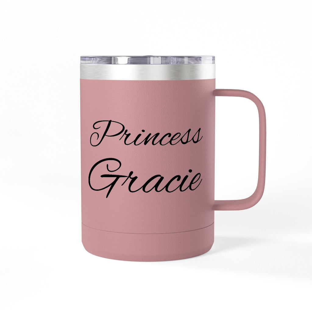 Storybook  'Princess Gracie' 15oz Insulated Coffee Tumbler Mug