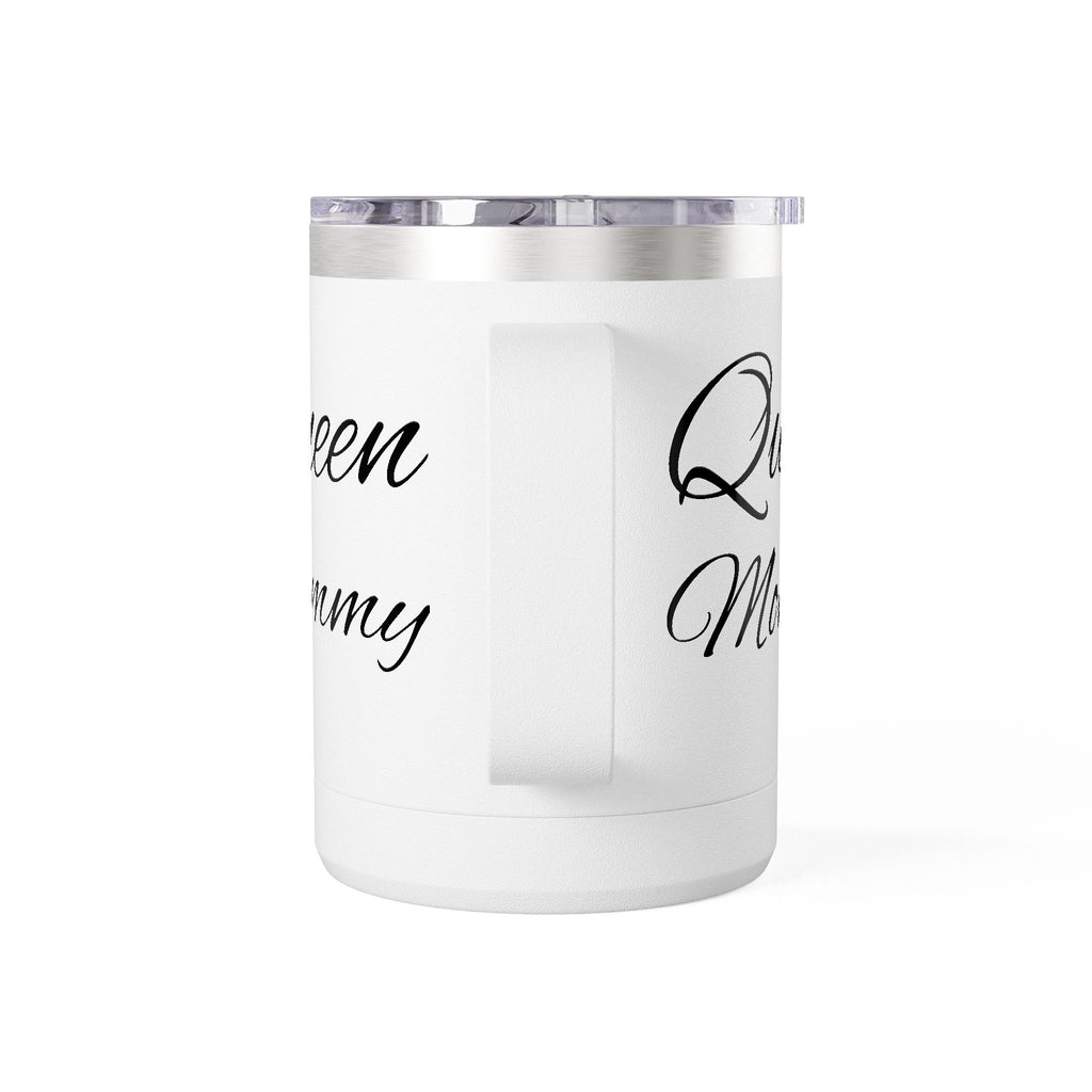 Storybook Queen Mommy 15oz Travel Mug - Insulated Coffee Tumbler for Moms