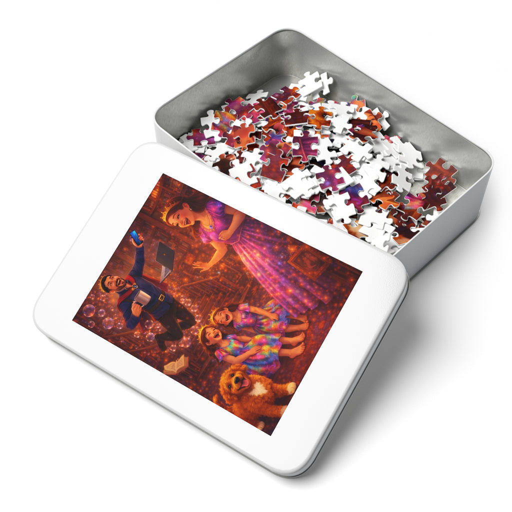 Storybook Keepsake Puzzle with Tin