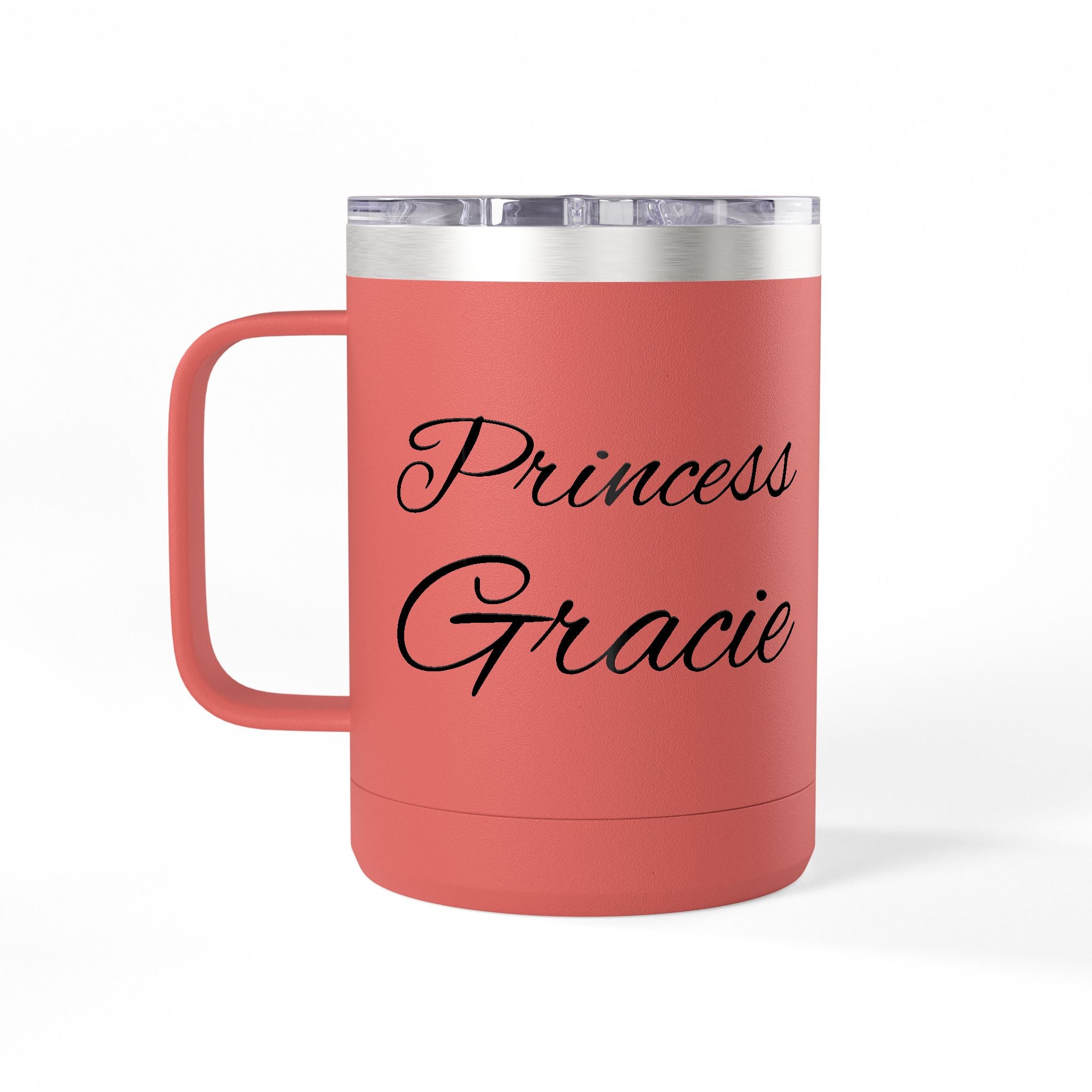 Storybook  'Princess Gracie' 15oz Insulated Coffee Tumbler Mug