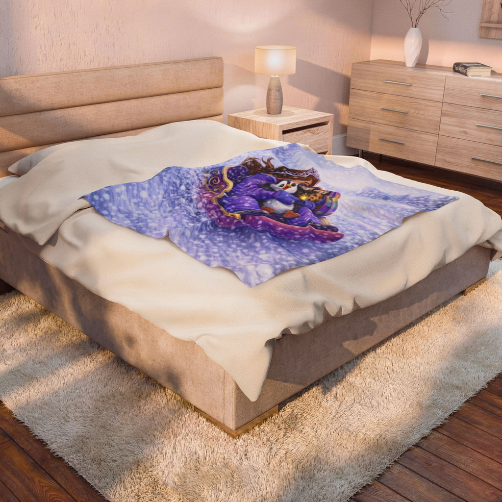 Storybook Velveteen Plush Blanket