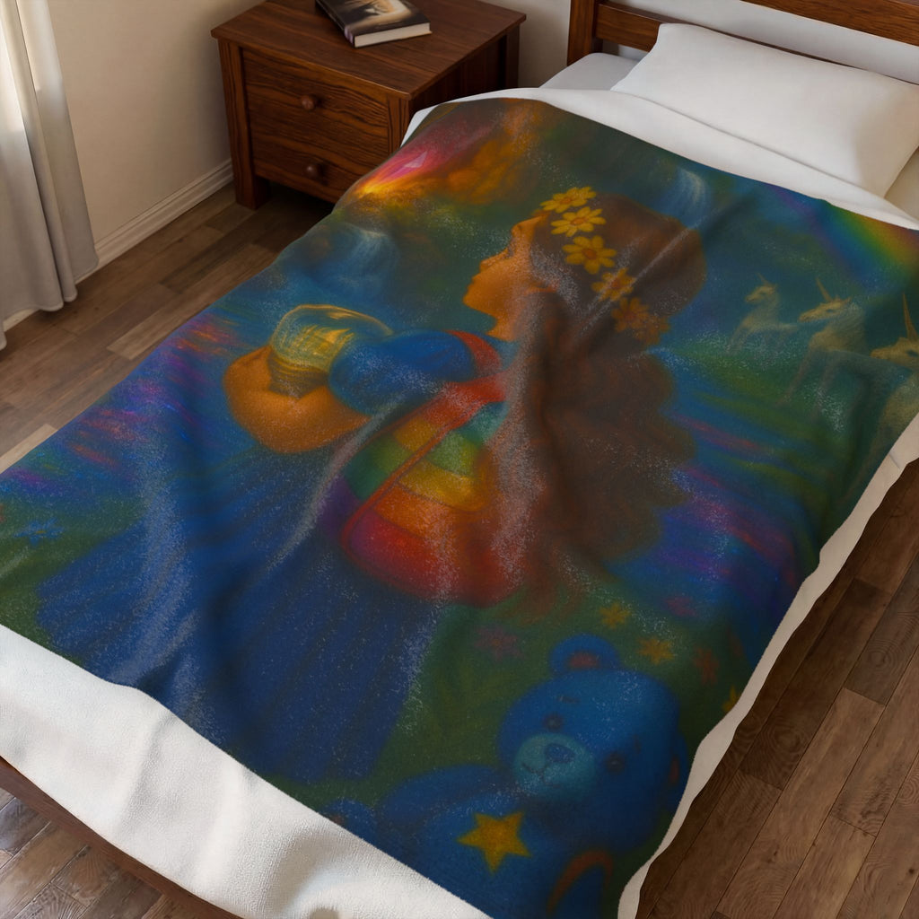 Storybook Velveteen Plush Blanket