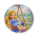 Storybook Ceramic  Art Coaster, single illustrated Coaster