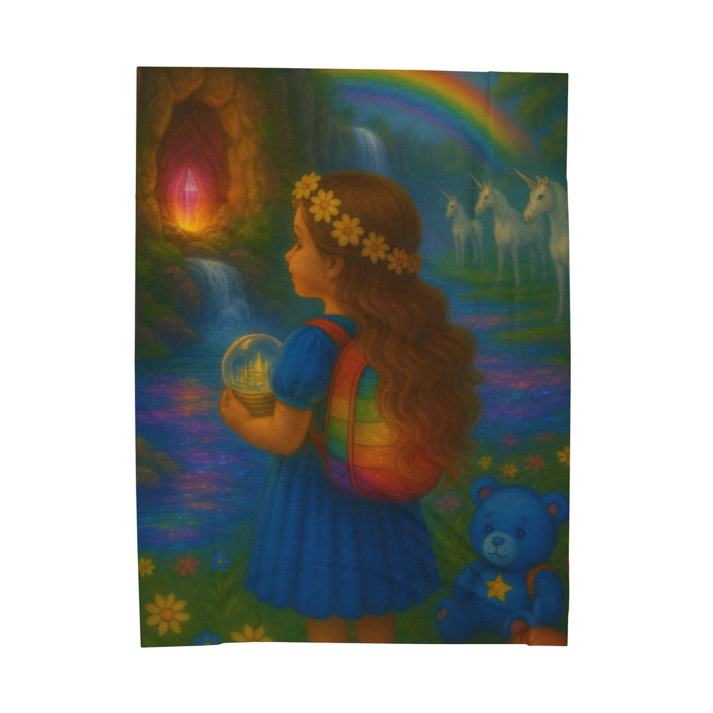 Storybook Velveteen Plush Blanket