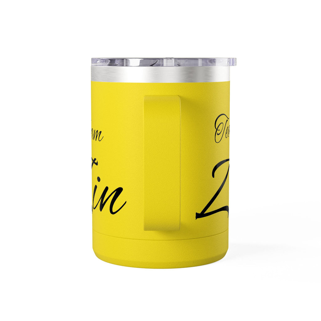 Team Zin 15oz Travel Mug – Insulated Coffee Tumbler