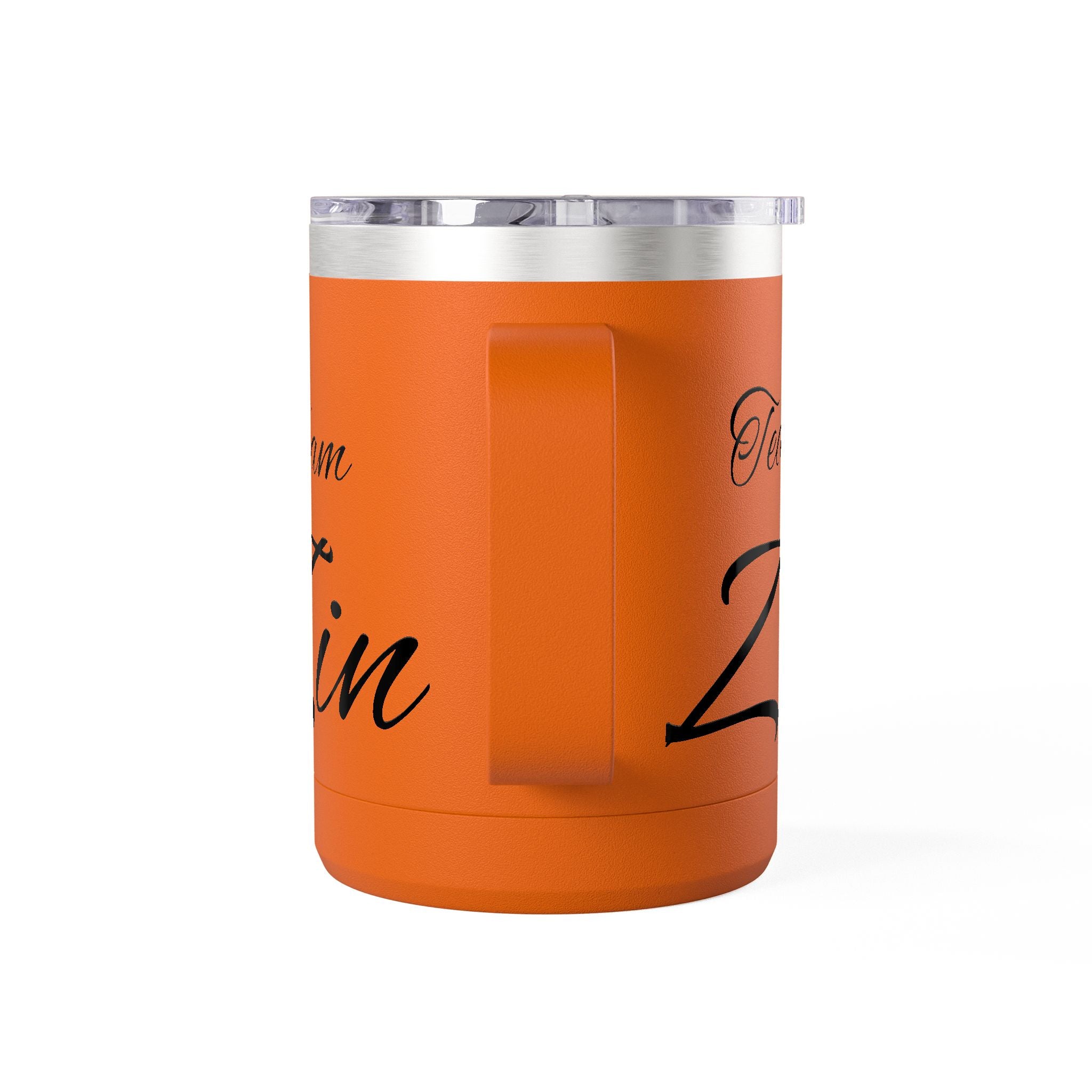 Team Zin 15oz Travel Mug – Insulated Coffee Tumbler