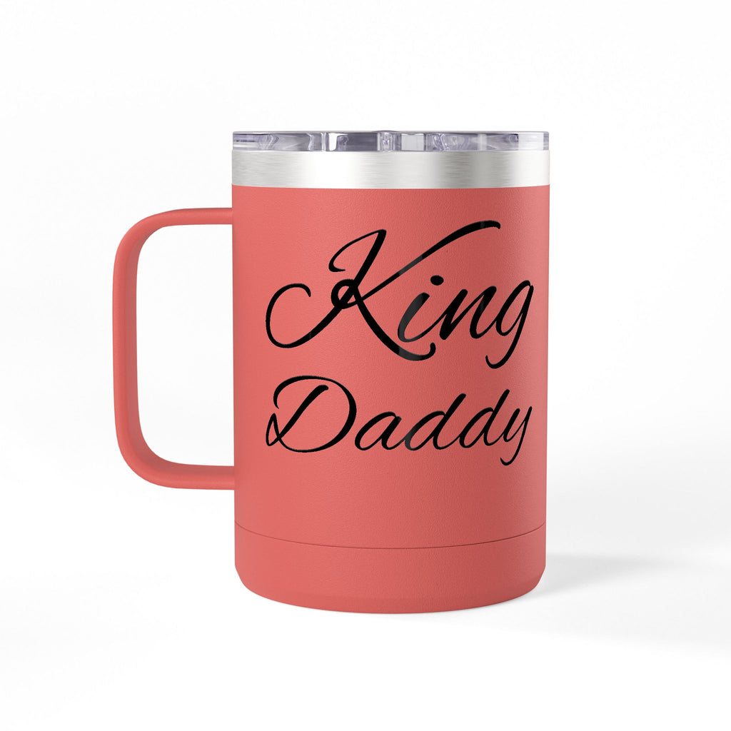 Storybook King Daddy 15oz Insulated Coffee Tumbler