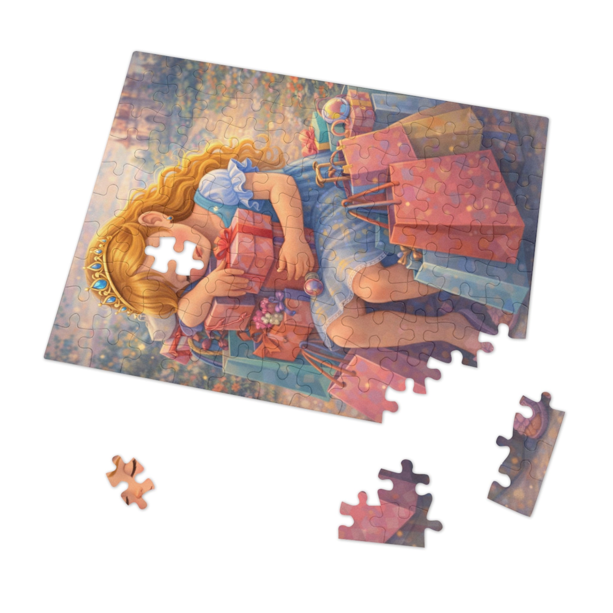 Storybook Keepsake Puzzle with Tin