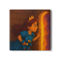 Storybook Ceramic  Art Coaster, single illustrated Coaster