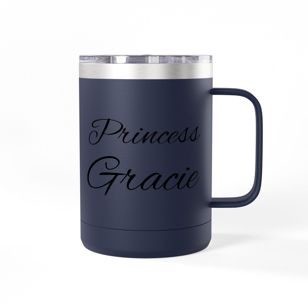Storybook  'Princess Gracie' 15oz Insulated Coffee Tumbler Mug