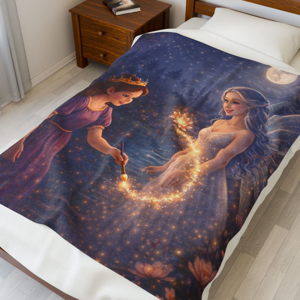 Storybook Velveteen Plush Blanket