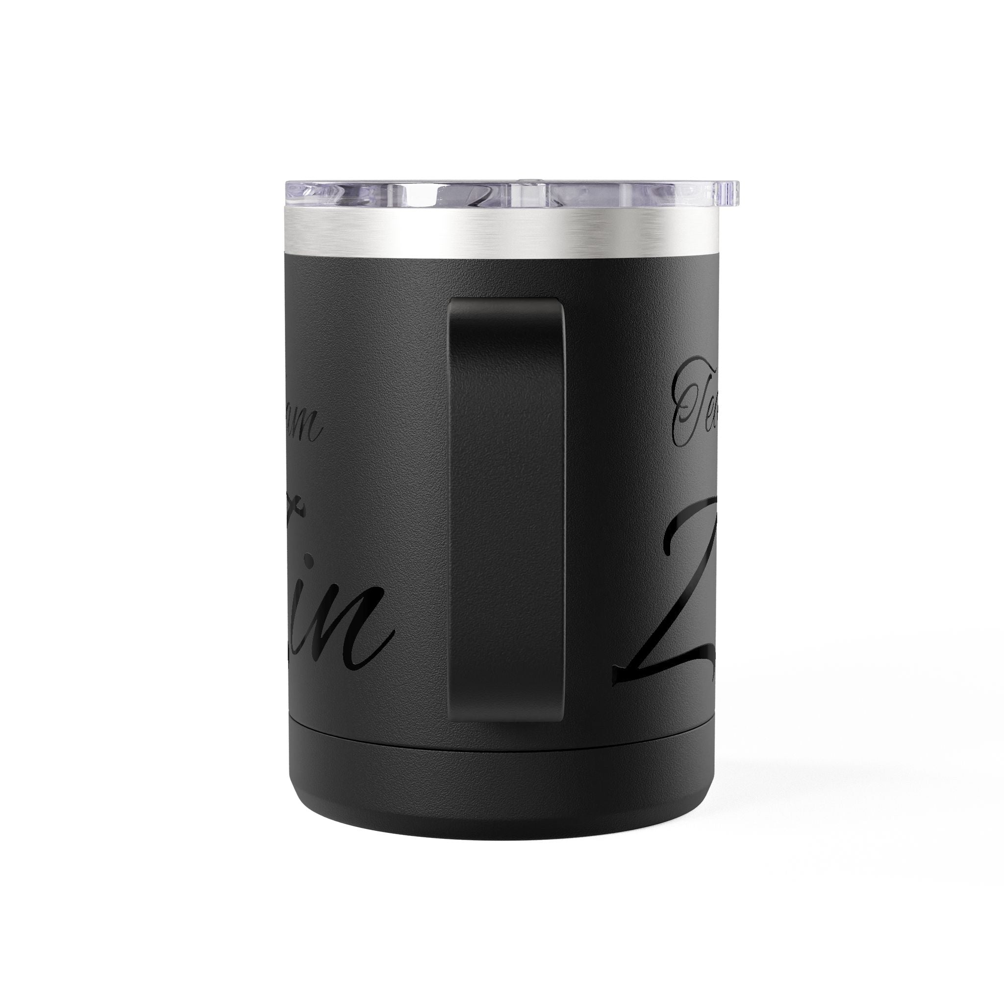 Team Zin 15oz Travel Mug – Insulated Coffee Tumbler
