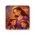 Storybook Corkwood Coaster Set of 4 Coordinated Illustrations