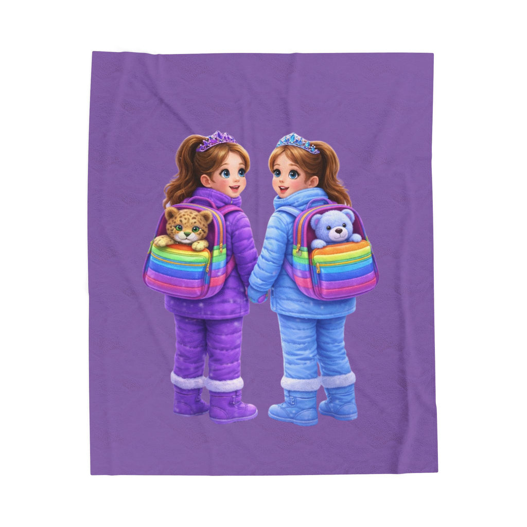 Storybook Velveteen Plush Blanket