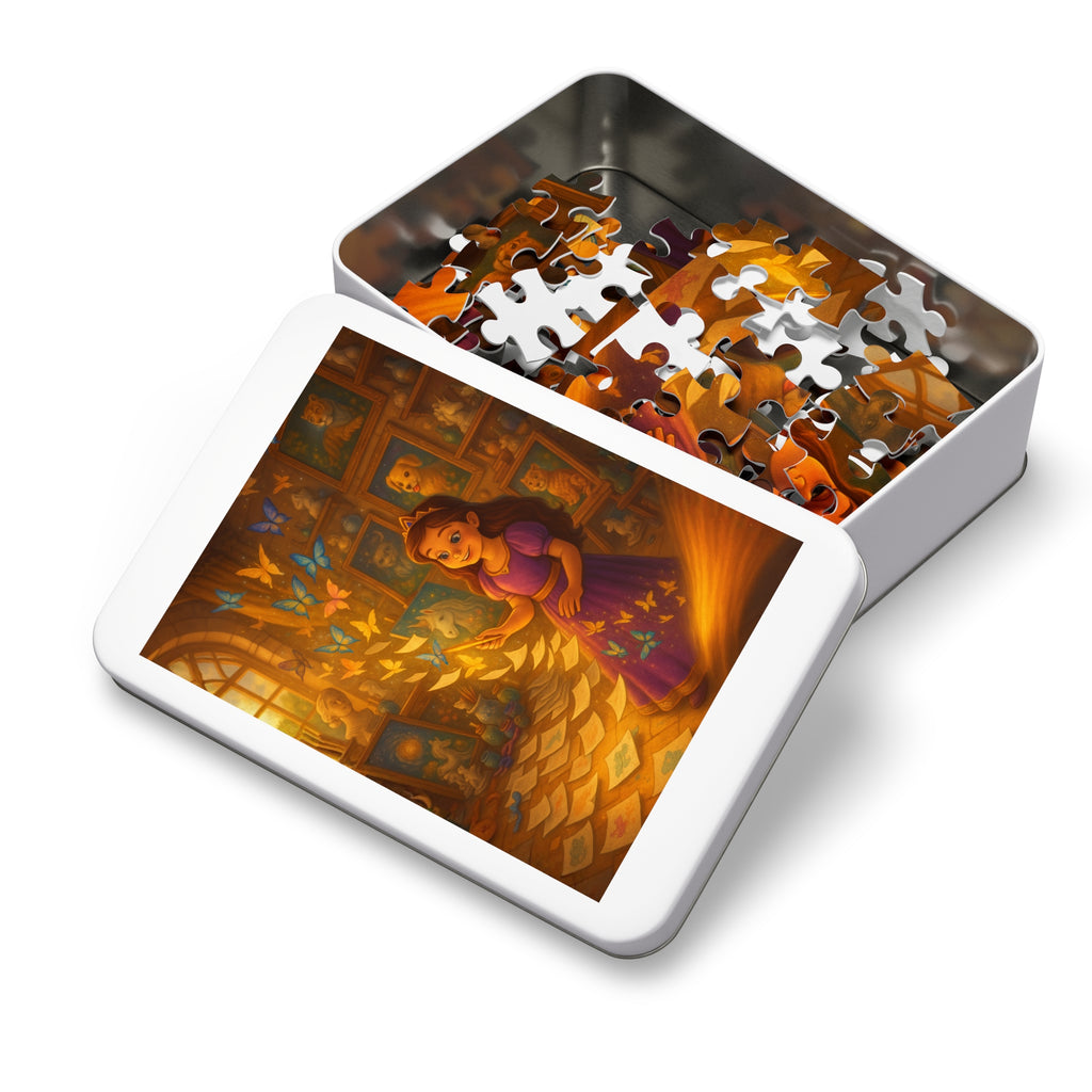 Storybook Keepsake Puzzle with Tin