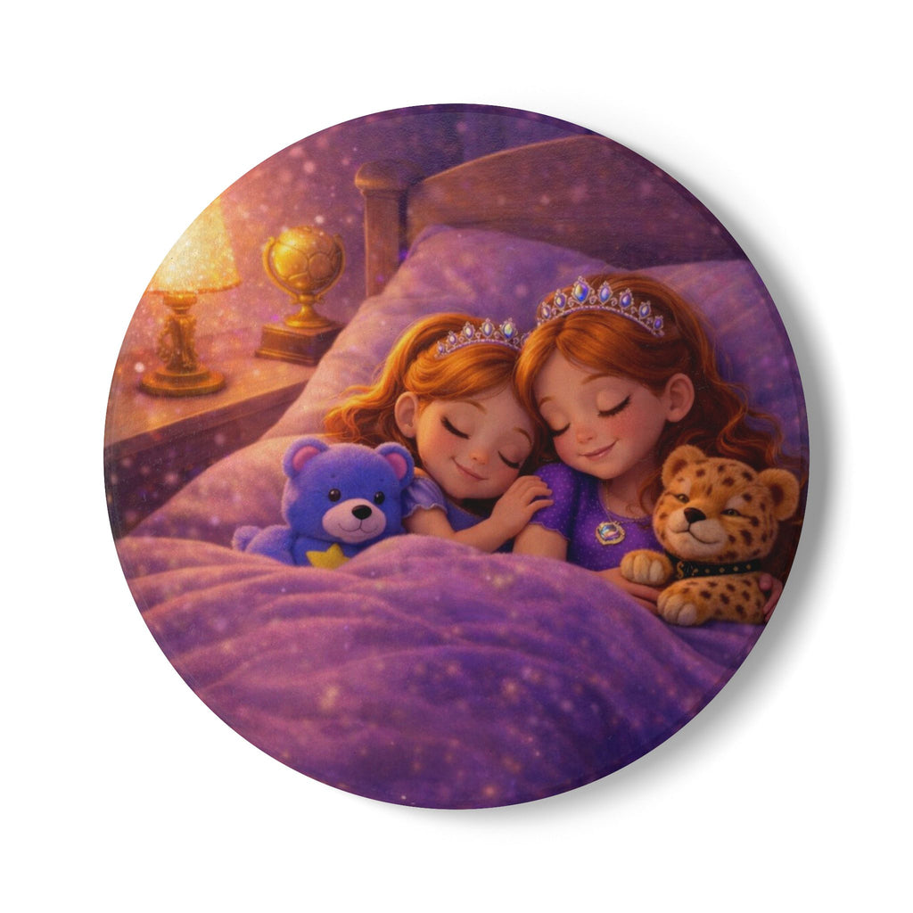 Storybook Ceramic  Art Coaster, single illustrated Coaster