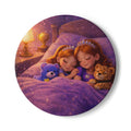 Storybook Ceramic  Art Coaster, single illustrated Coaster