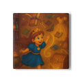 Storybook Ceramic  Art Coaster, single illustrated Coaster