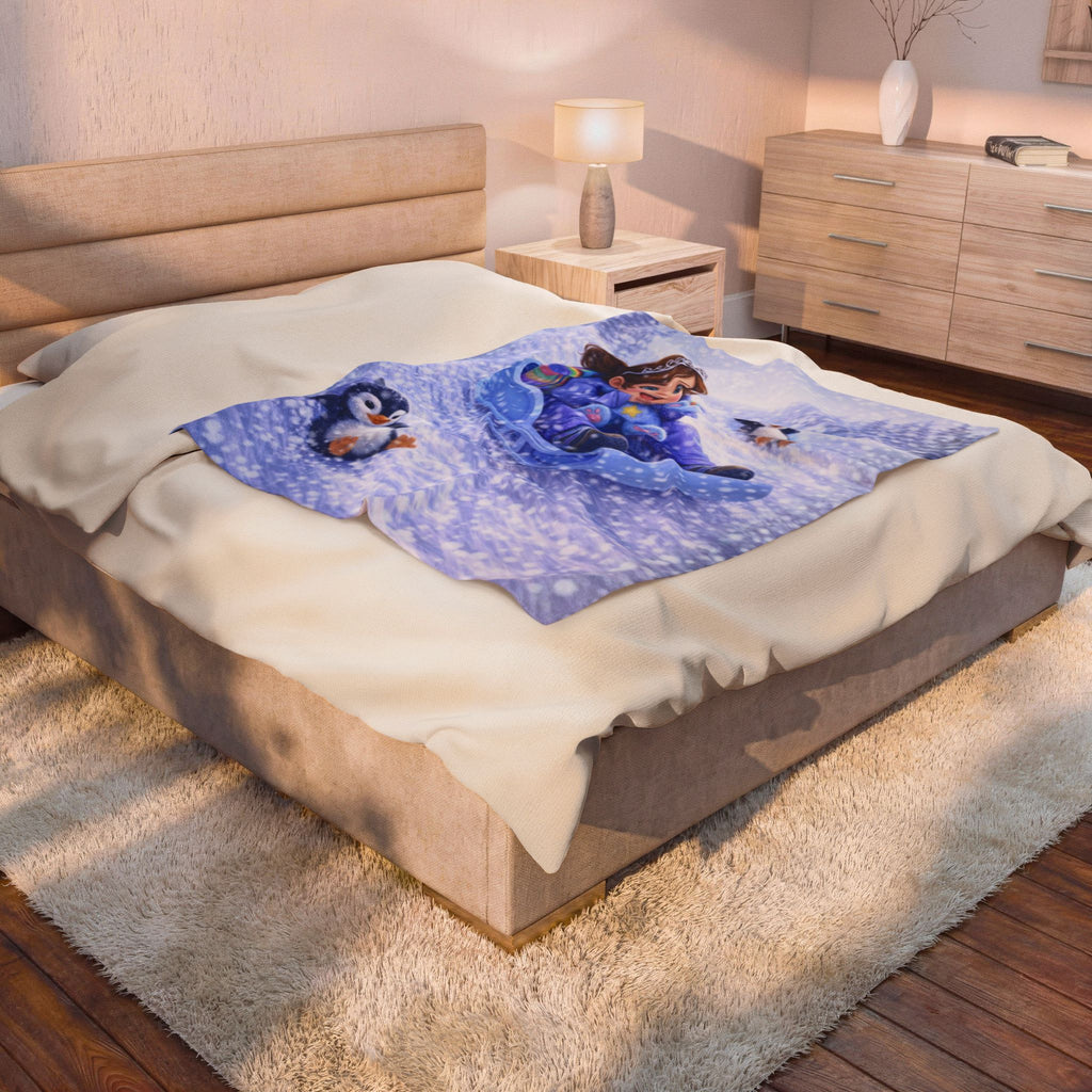 Storybook Velveteen Plush Blanket
