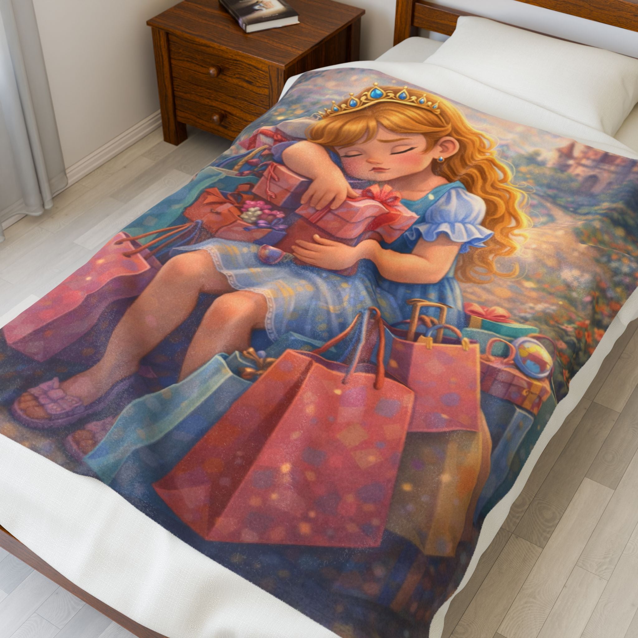 Storybook Velveteen Plush Blanket