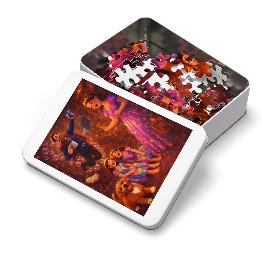Storybook Keepsake Puzzle with Tin