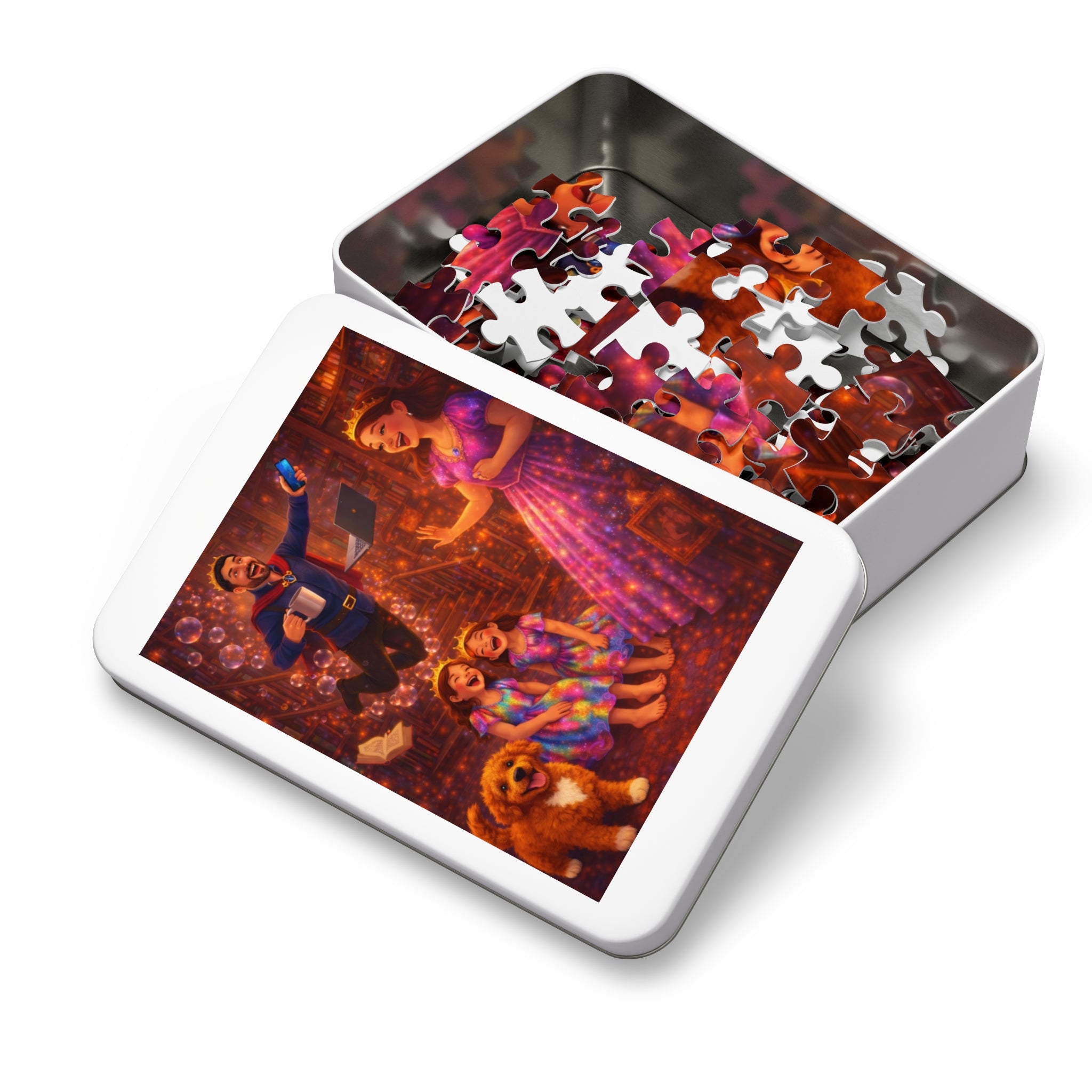 Storybook Keepsake Puzzle with Tin