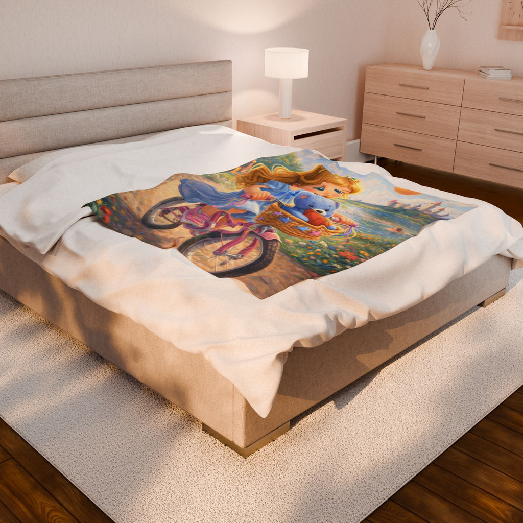Storybook Velveteen Plush Blanket