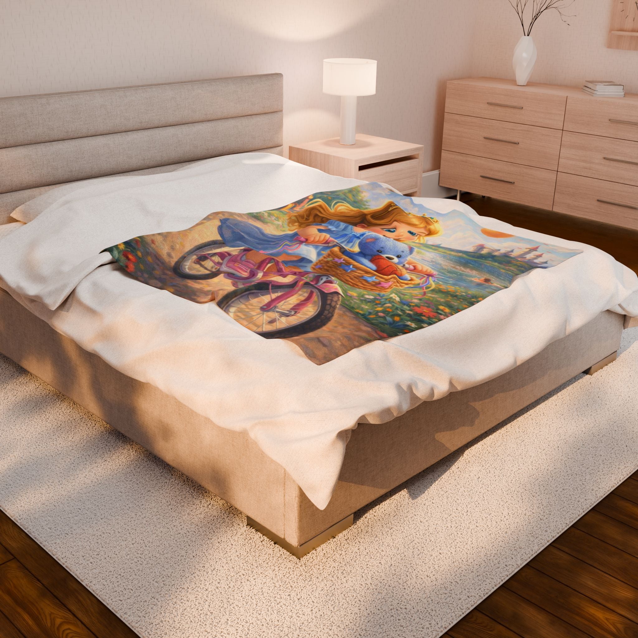 Storybook Velveteen Plush Blanket
