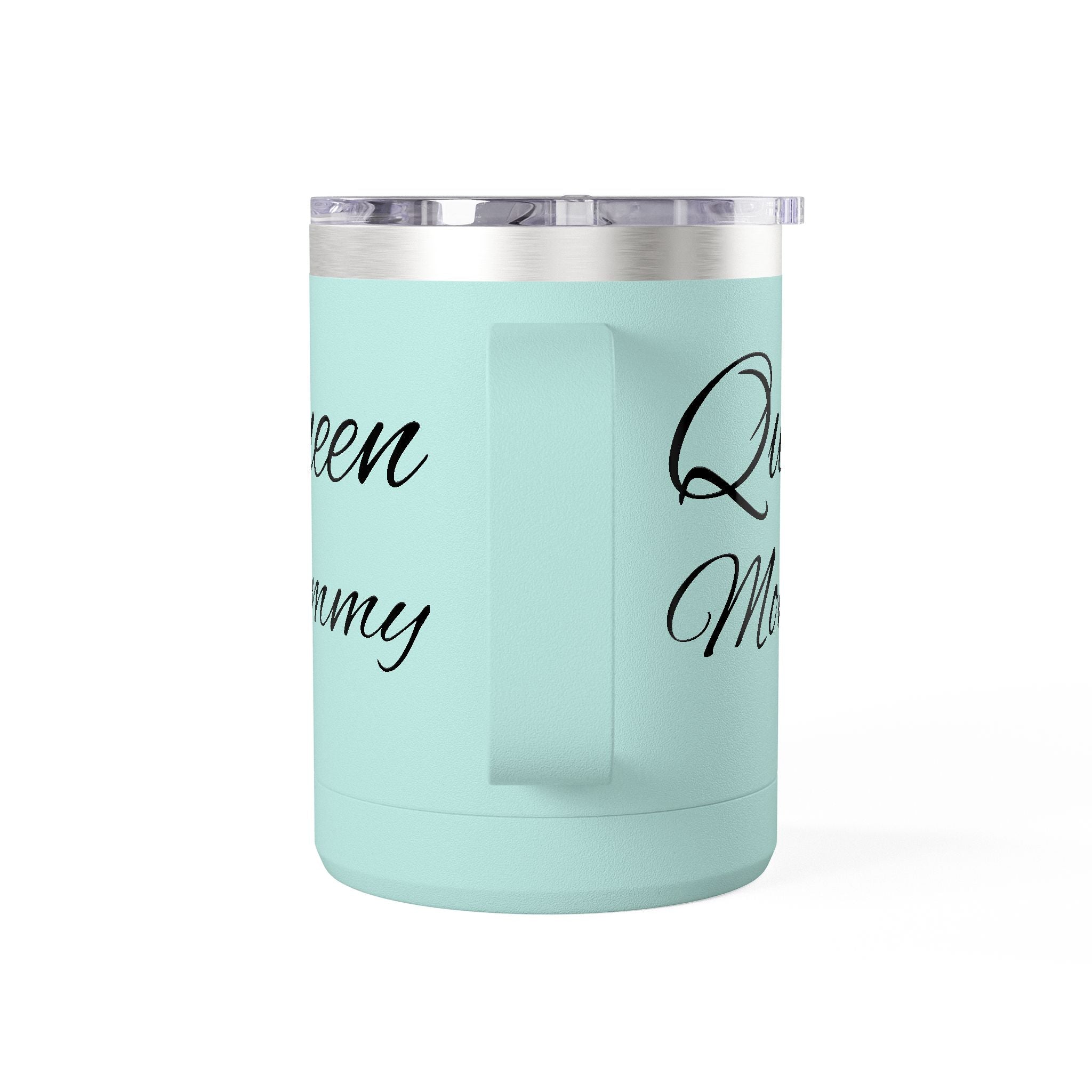 Storybook Queen Mommy 15oz Travel Mug - Insulated Coffee Tumbler for Moms