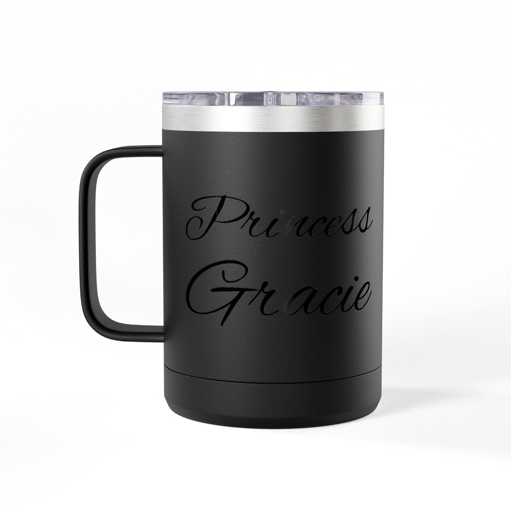 Storybook  'Princess Gracie' 15oz Insulated Coffee Tumbler Mug