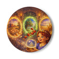 Storybook Ceramic  Art Coaster, single illustrated Coaster