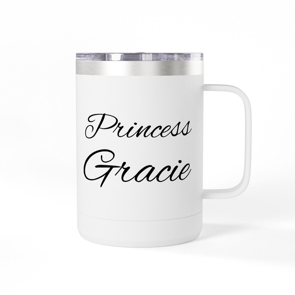 Storybook  'Princess Gracie' 15oz Insulated Coffee Tumbler Mug