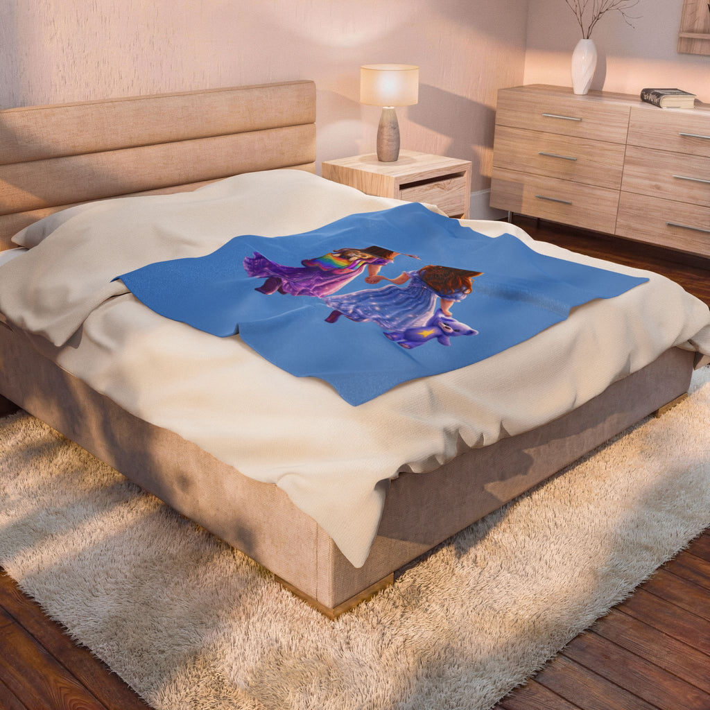 Storybook Velveteen Plush Blanket