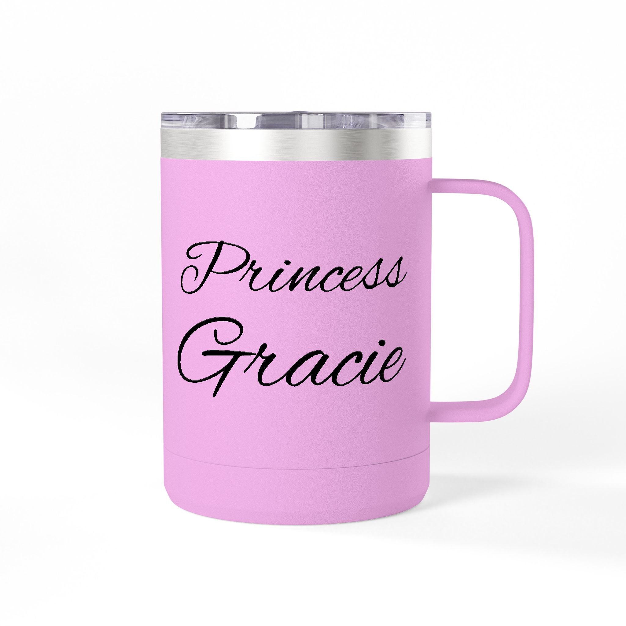 Storybook  'Princess Gracie' 15oz Insulated Coffee Tumbler Mug