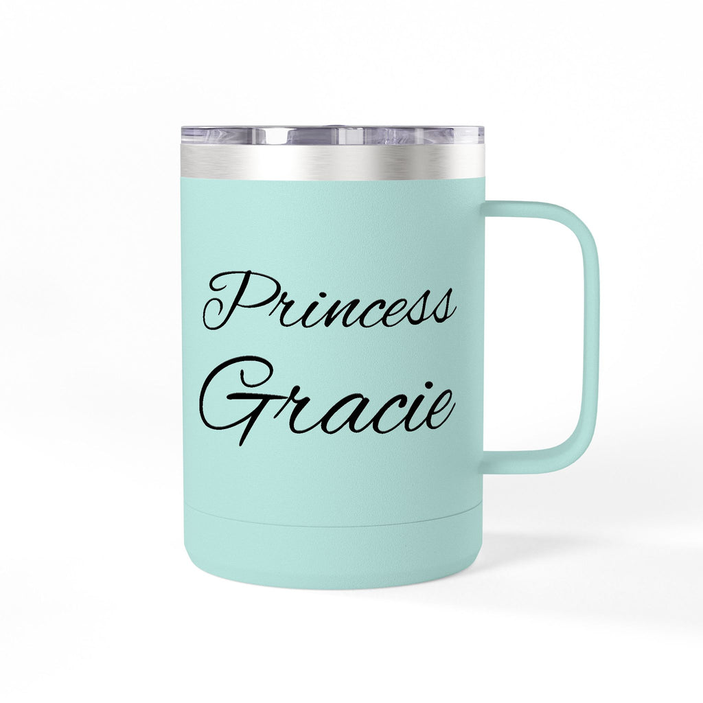 Storybook  'Princess Gracie' 15oz Insulated Coffee Tumbler Mug