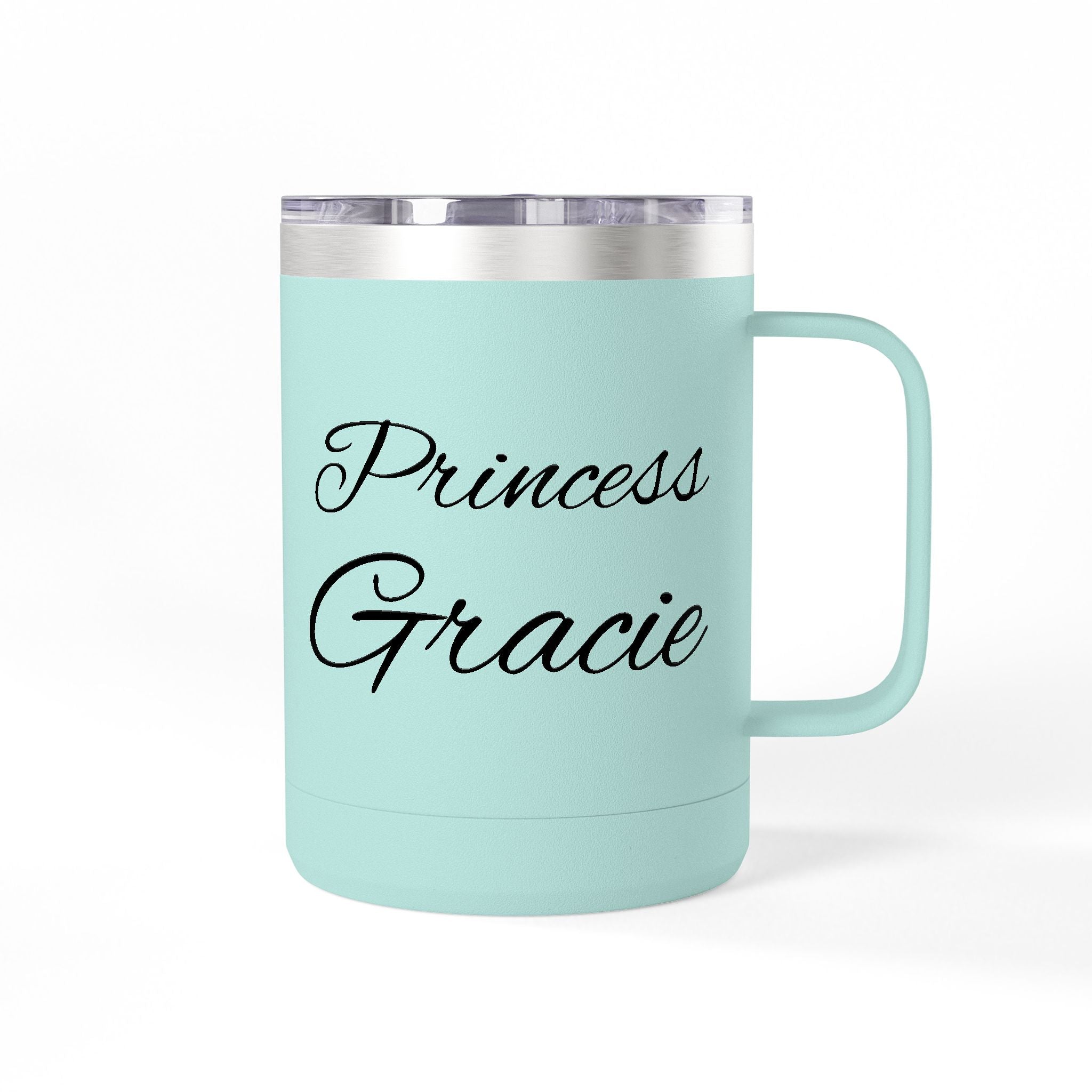 Storybook  'Princess Gracie' 15oz Insulated Coffee Tumbler Mug