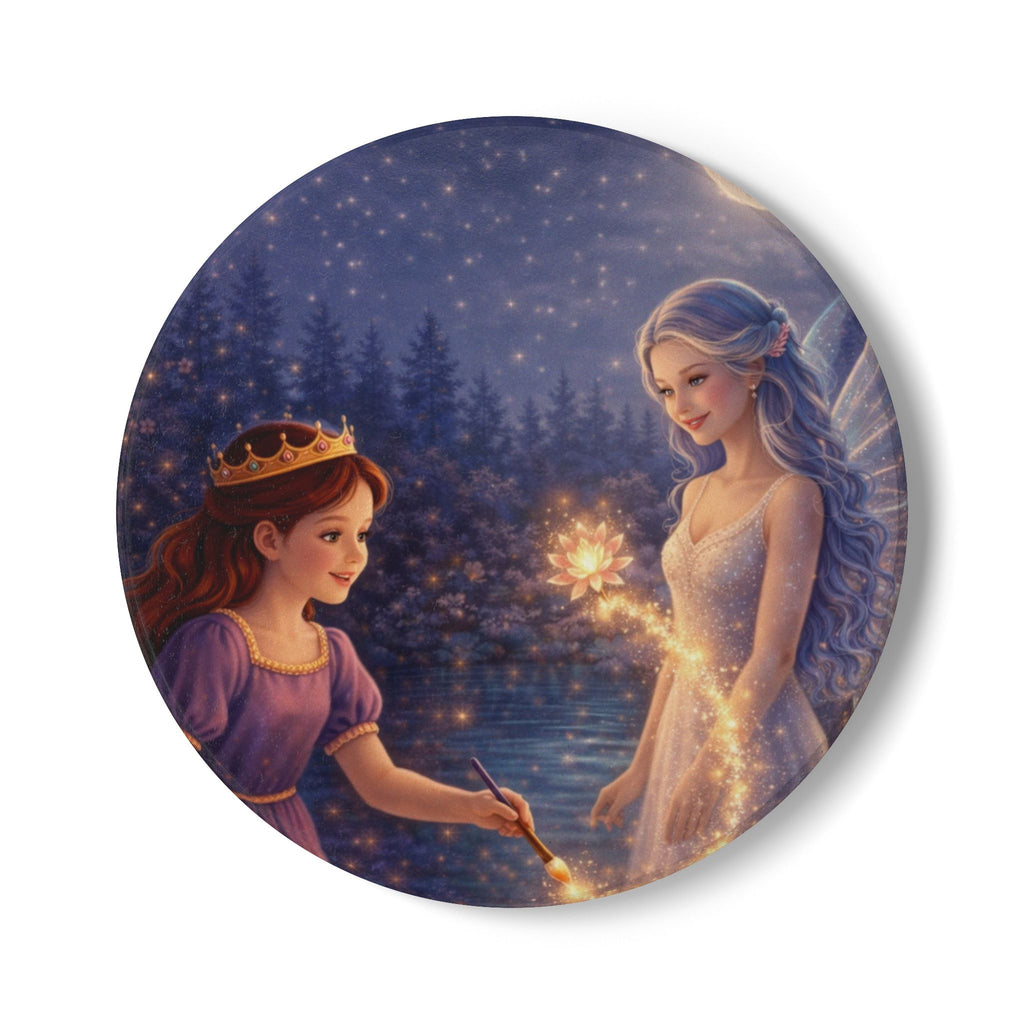 Storybook Ceramic  Art Coaster, single illustrated Coaster