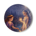 Storybook Ceramic  Art Coaster, single illustrated Coaster